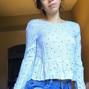 Peplum blouse